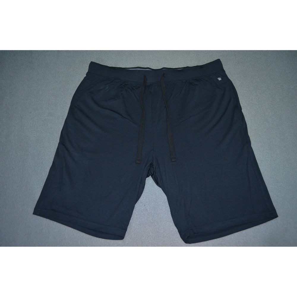Mack Weldon Lounge Shorts Mens XL Blue Navy Drawstring Pocket